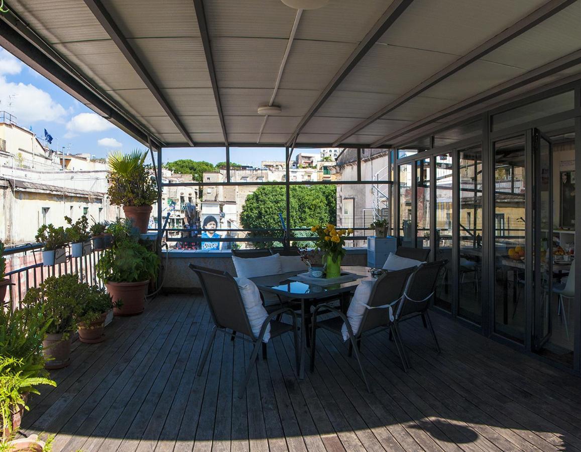 Bed and Breakfast La Terrazza Ai Miracoli Neapel Exterior foto